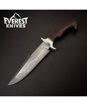 Handmade 12″ Everest Hunting Knife With Sheath